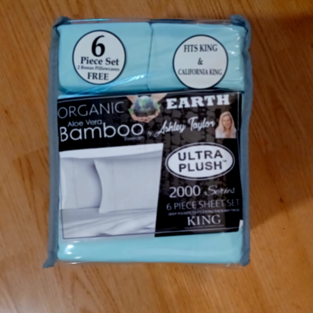 🆕Ashley Taylor Organic Aloe Vera Bamboo 6-